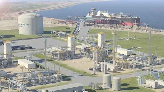 Galveston LNG Bunker Terminal Moves Ahead